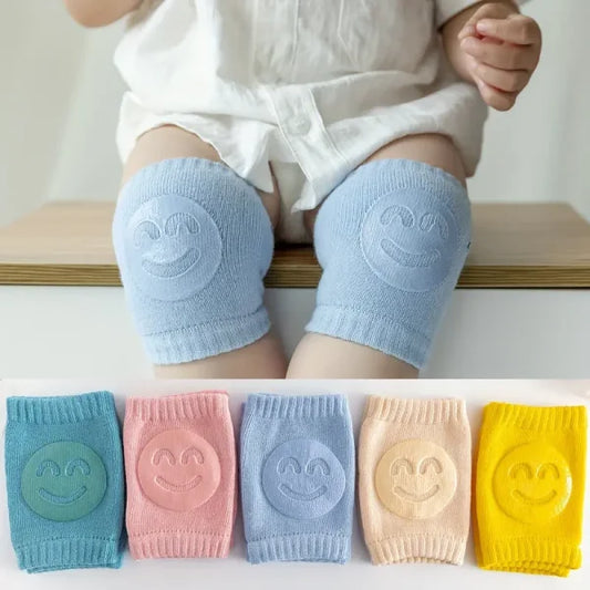 Soft & Protective Baby Knee Pads – 2 Pcs (Pair) Cushioned Support for Crawling Infants & Active Toddlers – Random Color