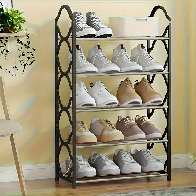 Multipurpose Premium Shoe Rack β 4-Layer Non-Breakable Floor Standing Shoes Organizer