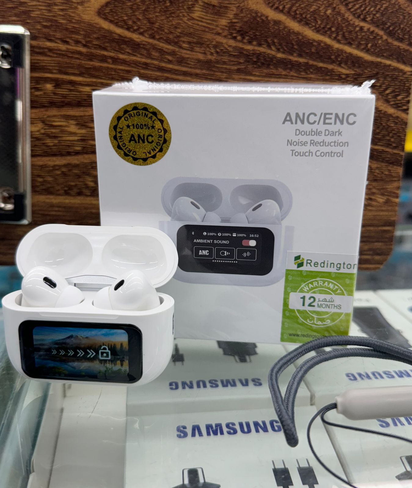 A9 Pro Wireless Earbuds ā ANC/ENC, Dual Dark Touch Display, Noise Reduction for Android & iOS