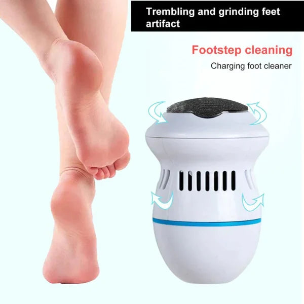 Foot Pedicure Grinder Rechargeable Electric– Callus Remover & Dead Skin Polisher Tool