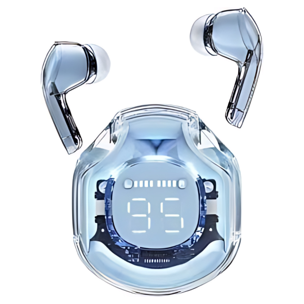 Wireless Earbuds Air39 | Bluetooth 5.3 | Clear Sound | Heavy Bass | Noise Reduction |  Led Display – Random Color