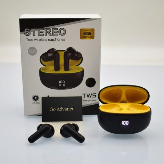 895B Stereo Wireless Earphones – Bluetooth V5.4, Deep Bass, Waterproof, LCD Display, Long Battery Life
