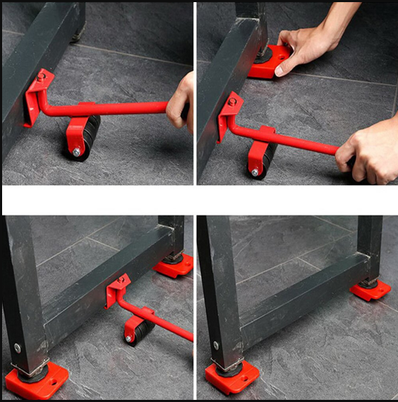 Heavy Furniture Mover Tool Set – Easy-to-Use Ergonomic Design for Home & Office