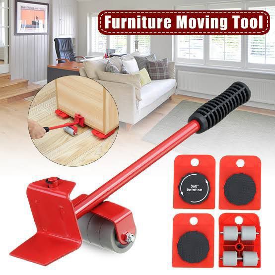 Heavy Furniture Mover Tool Set – Easy-to-Use Ergonomic Design for Home & Office