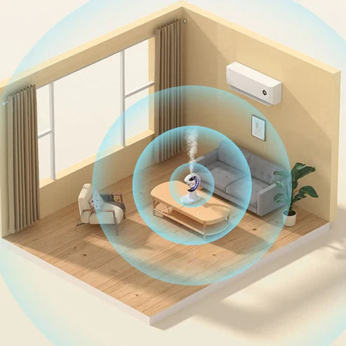 3-in-1 Mosquito Repellent Humidifier Lamp