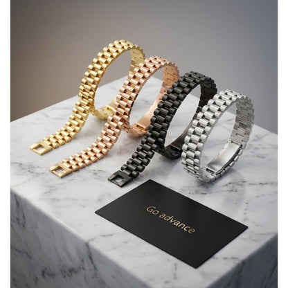 Stainless Steel Charming Hand Chain Bracelet – Stylish Accessory for Boys & Men