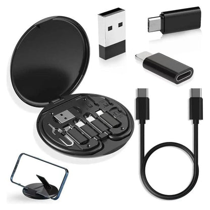 5-in-1 Data Cable Set – All-in-One Fast Charging Kit (60W, Random Color)