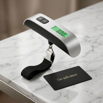 Portable Digital Luggage Scale – LCD Display & Unit Conversion for Travel