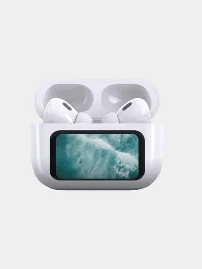A9 Pro Wireless Earbuds – ANC/ENC, Dual Dark Touch Display, Noise Reduction for Android & iOS