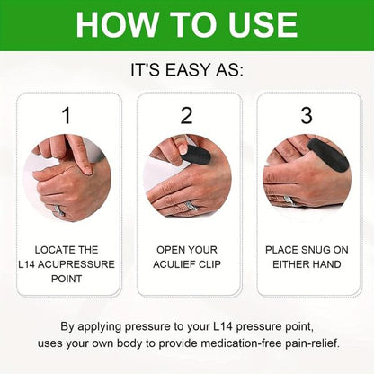 RelaxaPoint Sugar Control hand Clip