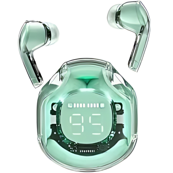 Wireless Earbuds Air39 | Bluetooth 5.3 | Clear Sound | Heavy Bass | Noise Reduction |  Led Display – Random Color