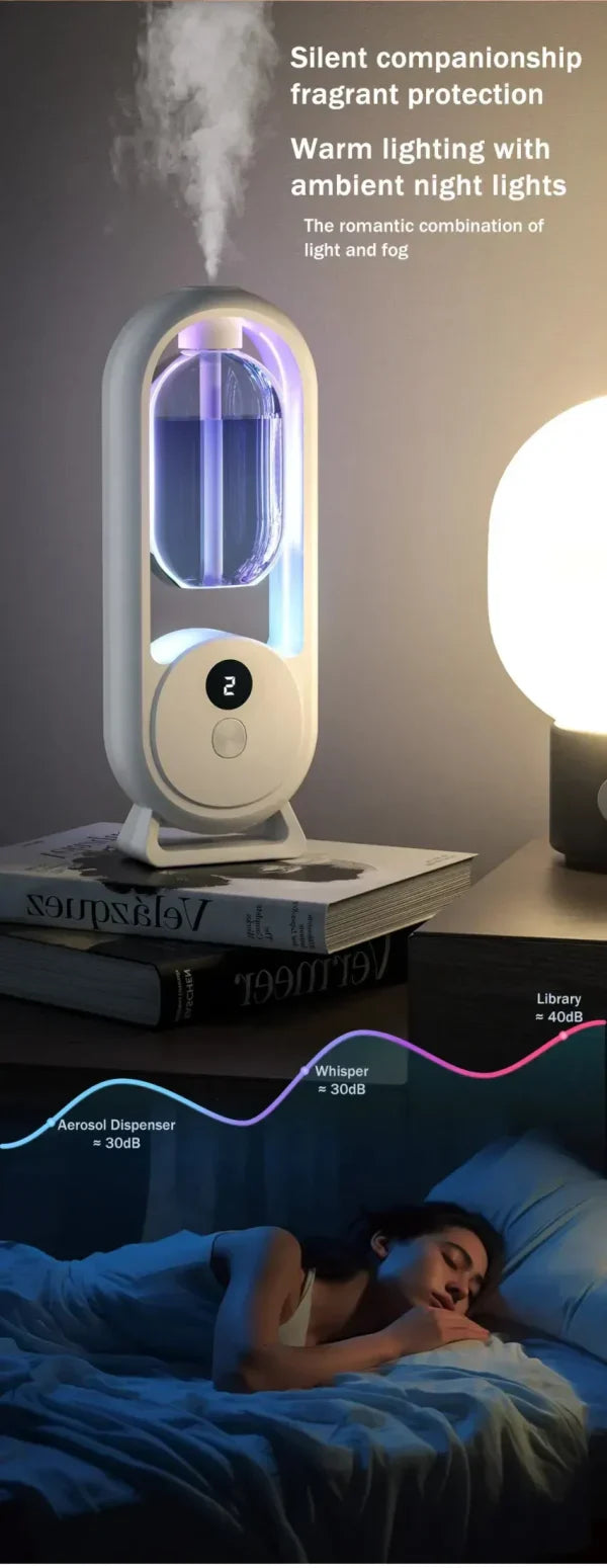 AuraDrop Essential Diffuser Rechargeable 5-mode Aromatic Diffuser