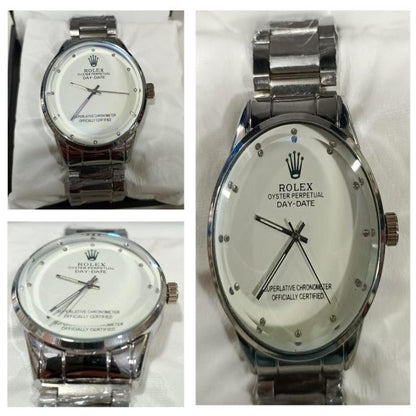 Rolex RoyalEdge  Stainless Steel Wrist Watch for Men