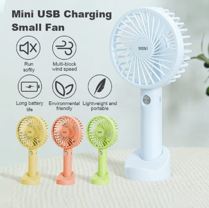 Mini Cooling Fan  Electric -  Rechargeable