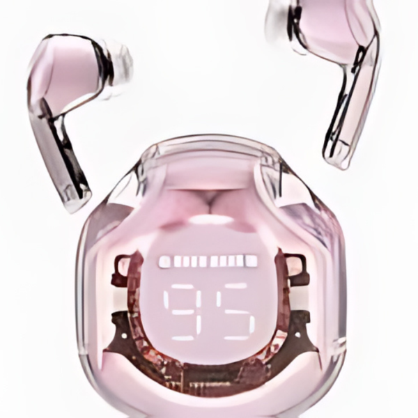 Wireless Earbuds Air39 | Bluetooth 5.3 | Clear Sound | Heavy Bass | Noise Reduction |  Led Display – Random Color