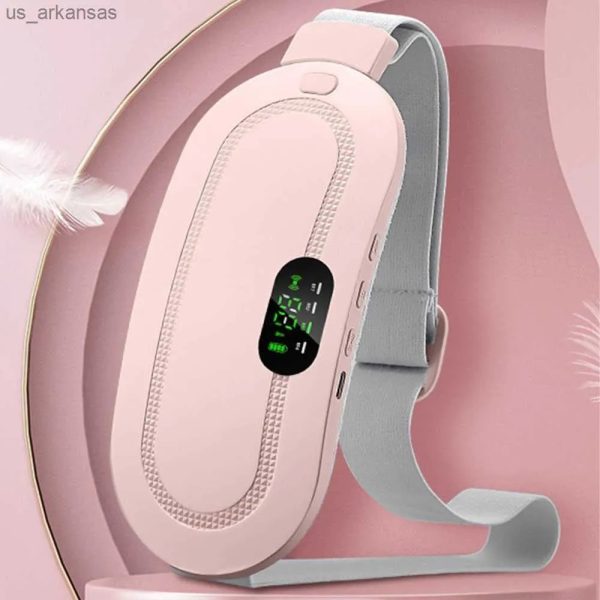 Digital Heating & Vibrating Belt – Electric Menstrual Cramp Relief Pad for Women