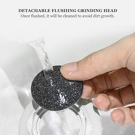 Foot Pedicure Grinder Rechargeable Electric– Callus Remover & Dead Skin Polisher Tool