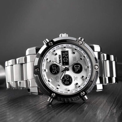 Men’s Digital Watch Waterproof Stainless Steel