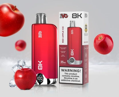 Disposable Vape 8K Puffs | 35mg | Rechargeable – IVG Original  with Premium Display & Sleek Design