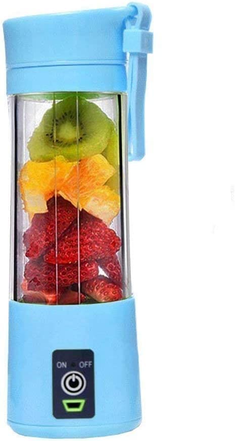 Juicer Blender – Mini Cordless Fruit & Vegetable Mixer with Ice Crushing Function (Random Color)