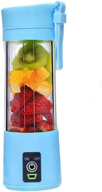 Juicer Blender – Mini Cordless Fruit & Vegetable Mixer with Ice Crushing Function (Random Color)