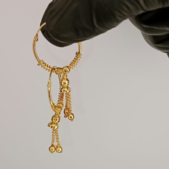 Luxurious Gold Plated Earrings for Women & Girls – Elegant Pair for Daily Wear & Special Occasions (Without Box)
