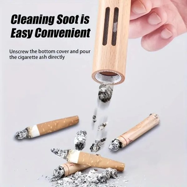 Mokshith Portable Mini Cigarette Ashtray – Handheld, Easy to Clean, Compact Design for Travel, Home, Office & Car Use