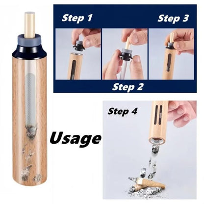 Mokshith Portable Mini Cigarette Ashtray – Handheld, Easy to Clean, Compact Design for Travel, Home, Office & Car Use