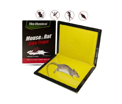 Mouse Glue Trap – Strong Adhesive Rat Glue Board & Rodent Catcher Mat (Pack of 5)