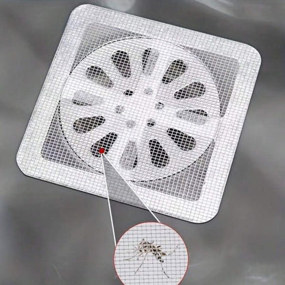 10 pieces Drainer Net Multi functional Sticker  – For Bathroom, Kitchen & More