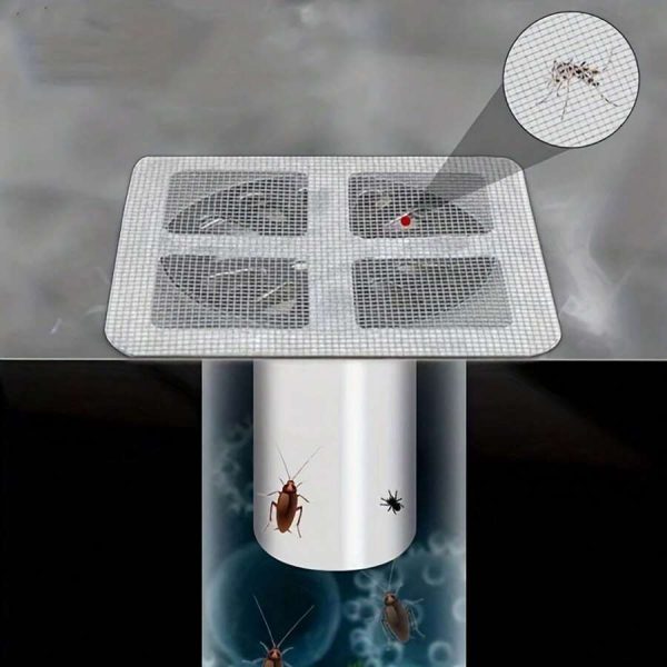 10 pieces Drainer Net Multi functional Sticker  – For Bathroom, Kitchen & More