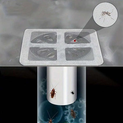 10 pieces Drainer Net Multi functional Sticker  – For Bathroom, Kitchen & More