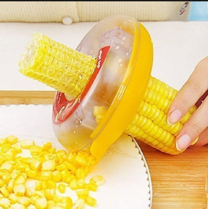 Corn Cutter & Kerneler – Easy Corn Remover with Built-in Collection Bowl