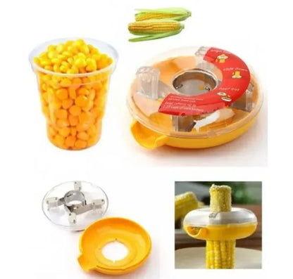 Corn Cutter & Kerneler – Easy Corn Remover with Built-in Collection Bowl