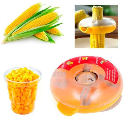 Corn Cutter & Kerneler – Easy Corn Remover with Built-in Collection Bowl