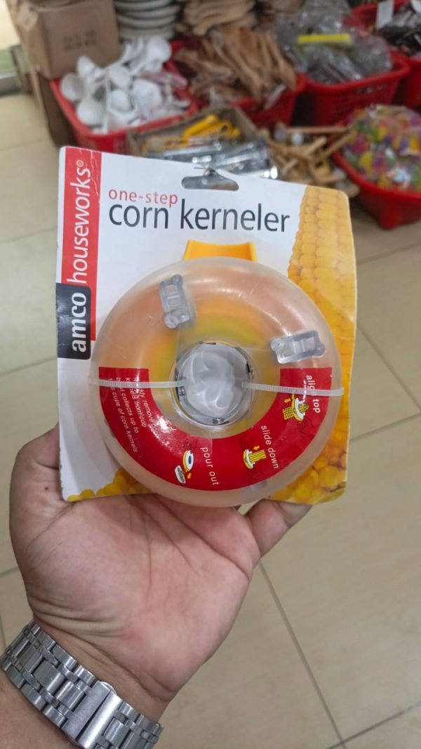 Corn Cutter & Kerneler – Easy Corn Remover with Built-in Collection Bowl