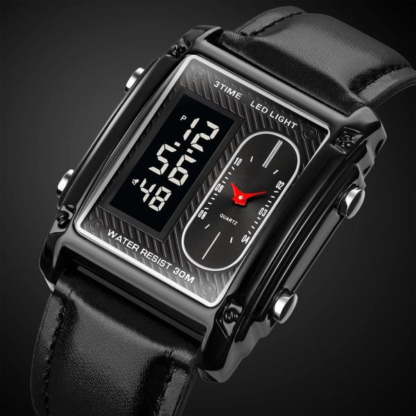 Men’s Luxury Watch Original Skmei 1868 Boys New Style Digital + Analog  (Without Box)