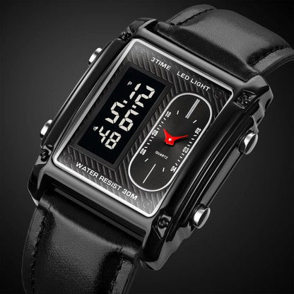 Men’s Luxury Watch Original Skmei 1868 Boys New Style Digital + Analog  (Without Box)