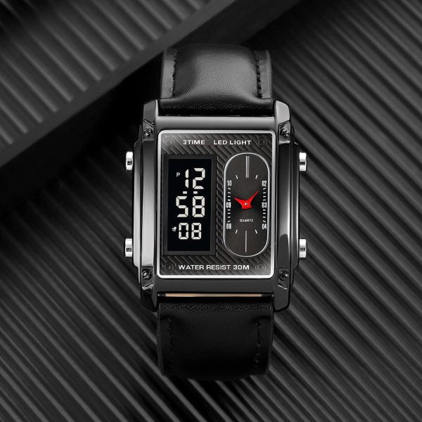 Men’s Luxury Watch Original Skmei 1868 Boys New Style Digital + Analog  (Without Box)