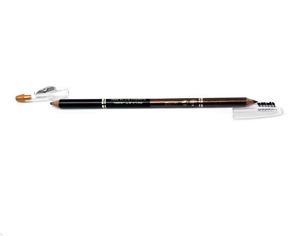 Eyebrow Pencils – Black & Brown Shades for Girls & Women Pack of 12 FRS 2-in-1