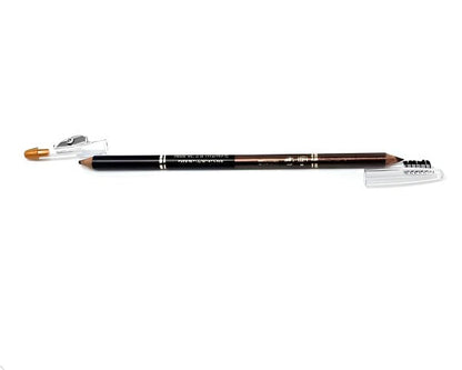 Eyebrow Pencils – Black & Brown Shades for Girls & Women Pack of 12 FRS 2-in-1