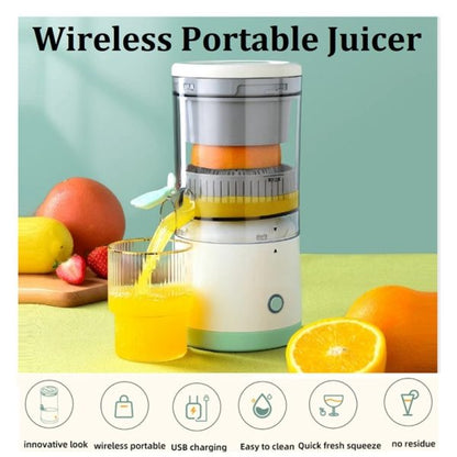 Rechargeable | Hands-Free | Easy to Clean – Portable Electric Citrus Juicer for Orange, Lemon & Grapefruit