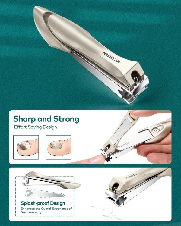 Premium 12-in-1 Manicure & Pedicure Kit – Stainless Steel Nail Clippers Set with Grooming Tools for Hand, Foot & Facial Care – Travel Case Included